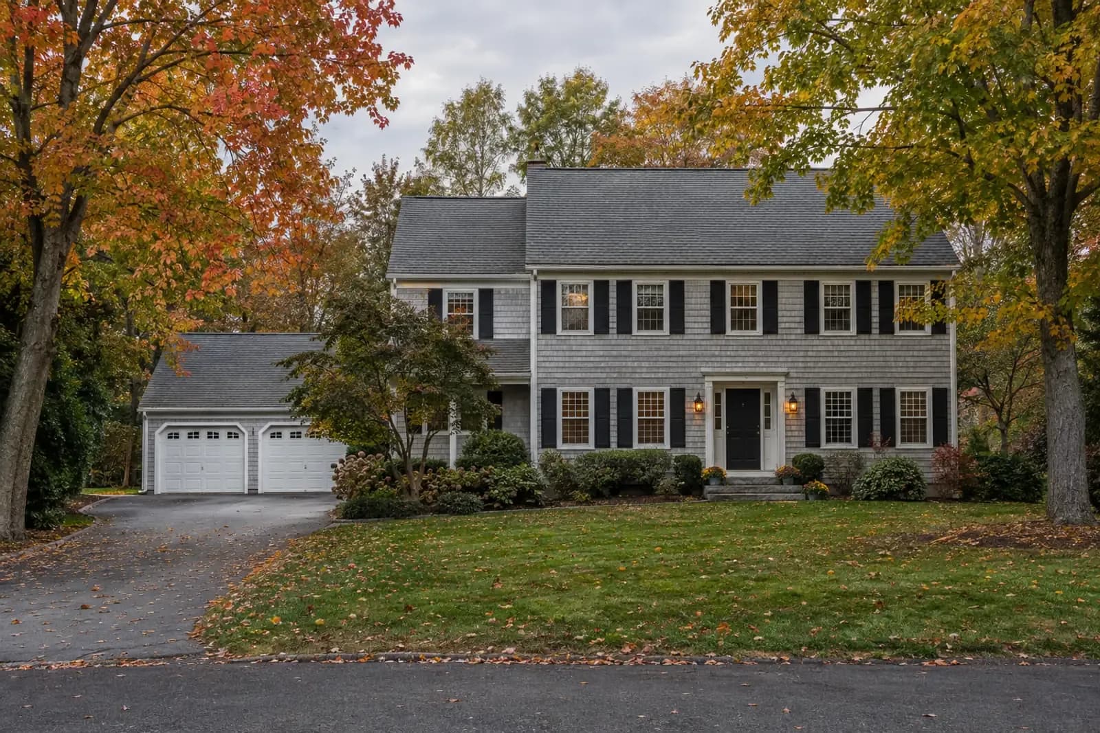 26 Rowayton Woods Drive, from the street